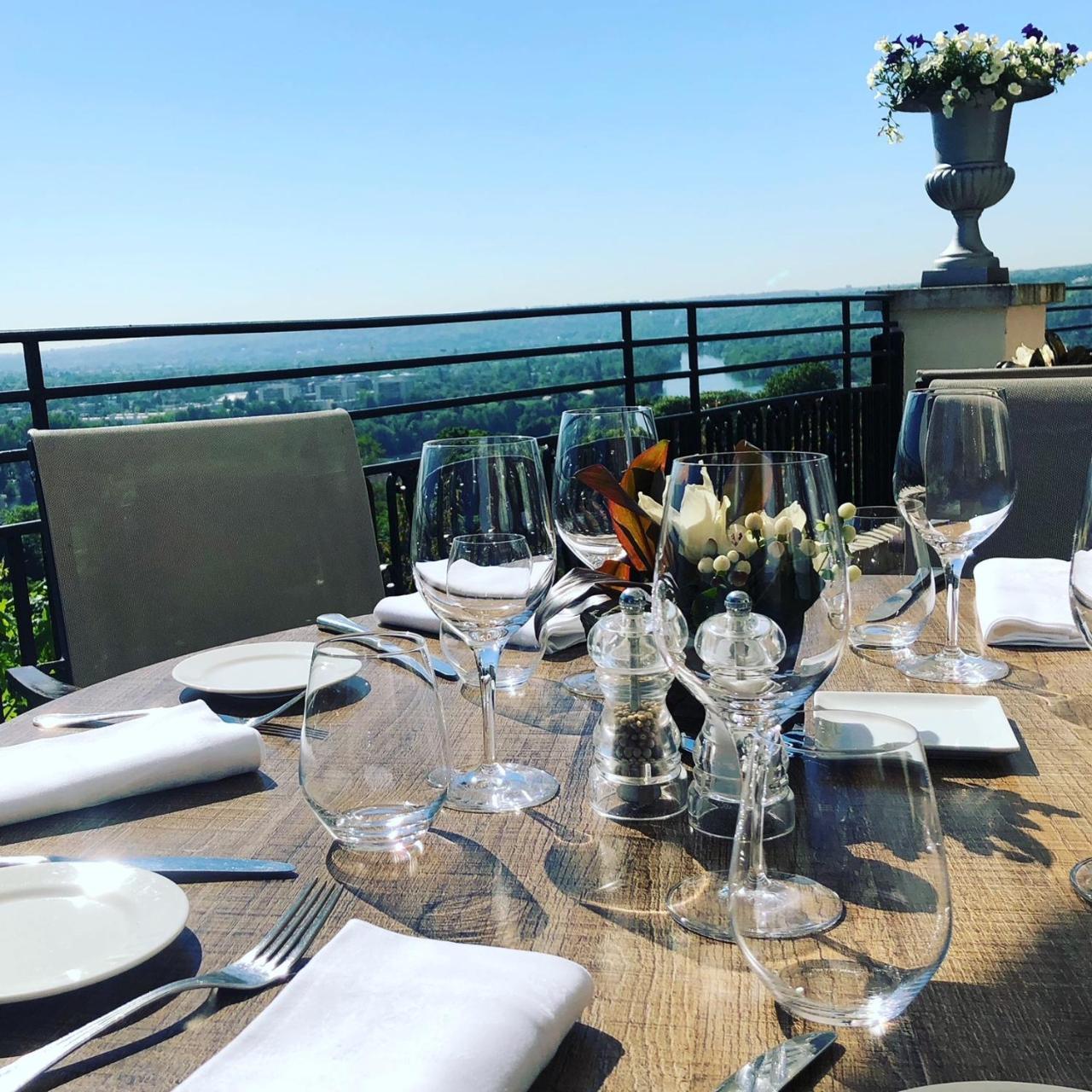 Pavillon Henri IV Hotel Restaurant Gastronomique Terrasse Saint-Germain-en-Laye ภายนอก รูปภาพ