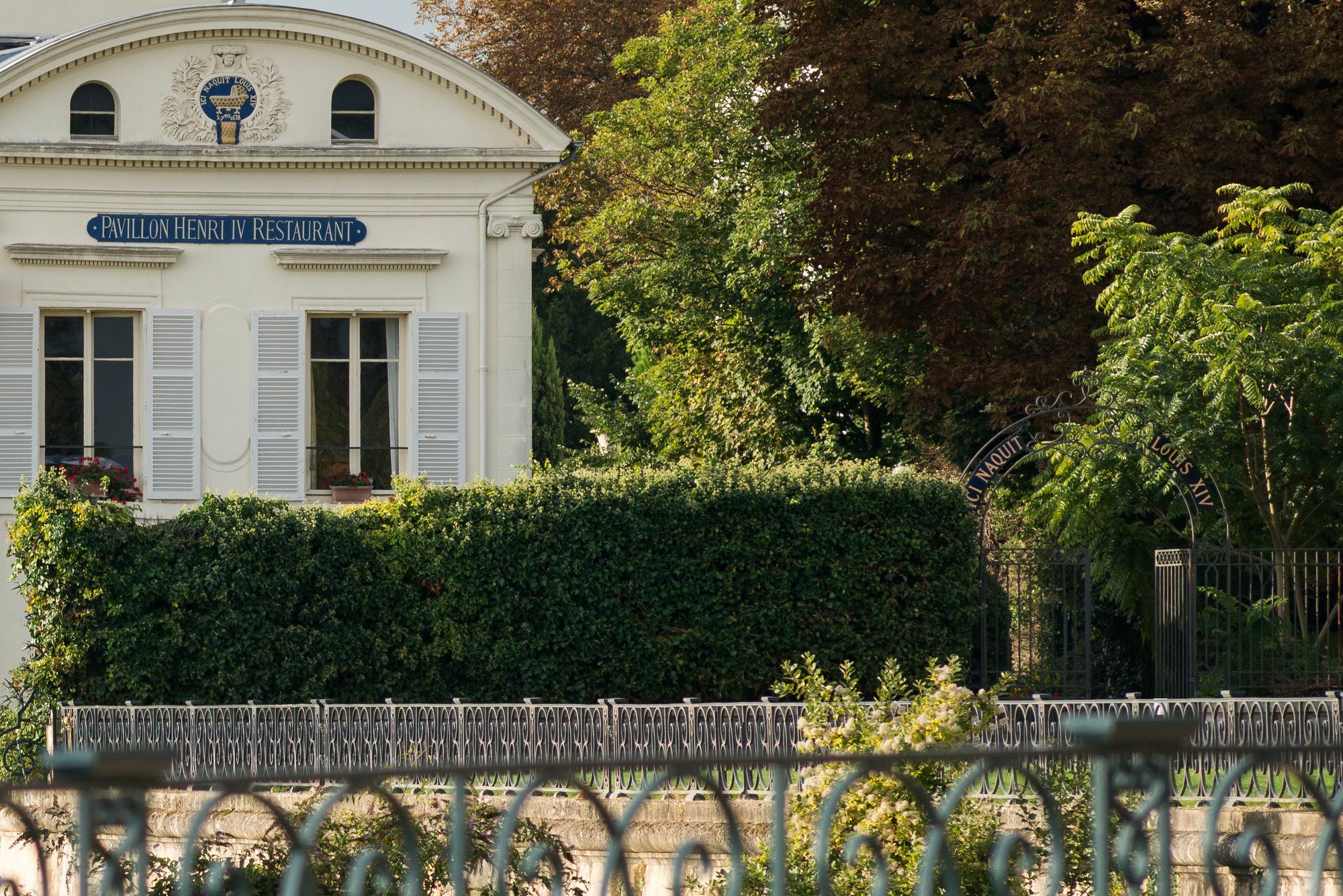 Pavillon Henri IV Hotel Restaurant Gastronomique Terrasse Saint-Germain-en-Laye ภายนอก รูปภาพ